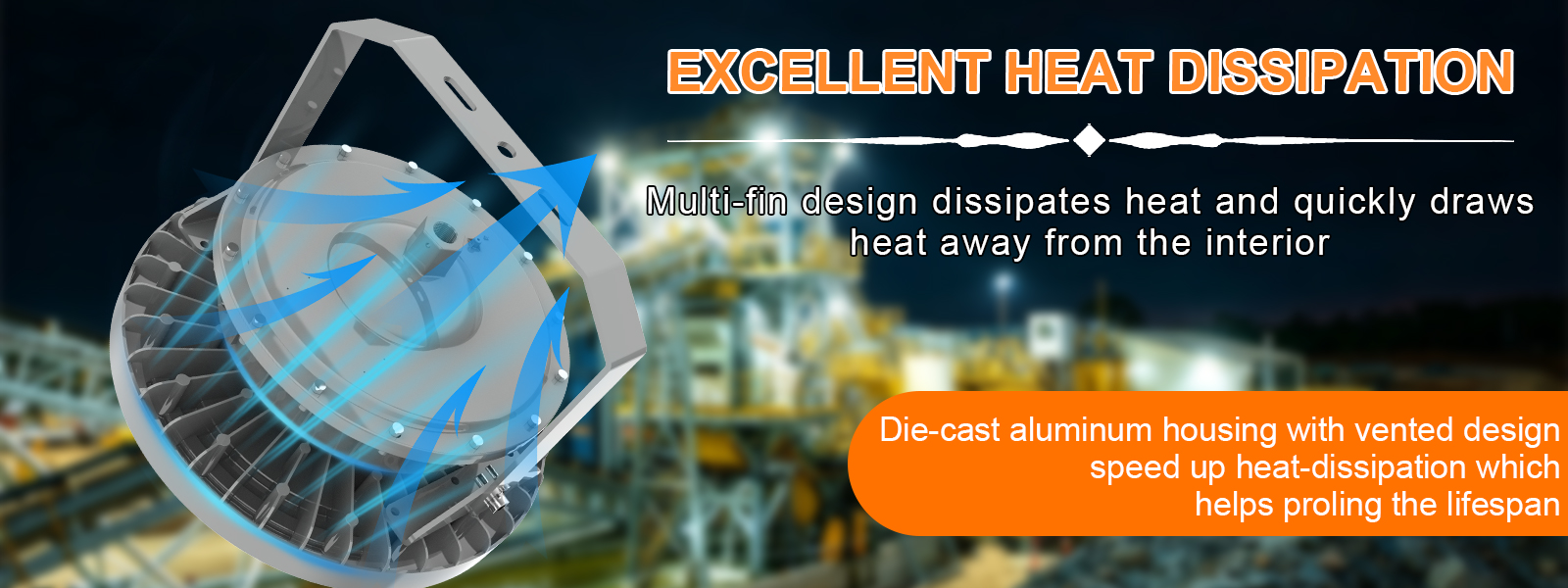 High Bay Explosion Proof Led Light 250w Ac100 277v Dimmable 35000lm 5000k Ip66 Beam Angle 120° For Industrial Sites (3)