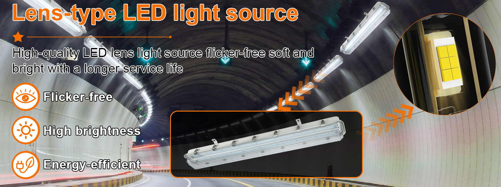 Led Linear Hazardous Location Fixture 60w 4ft Ac100 277v Dimmable 8100lm 5000k Ip66 Etl Ul Listed For Gas Stations (6)