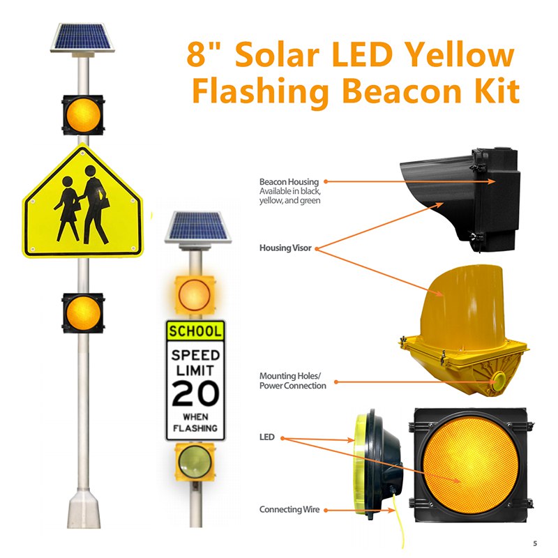 Solar Beacon 10w Solar Powered Beacon (1)