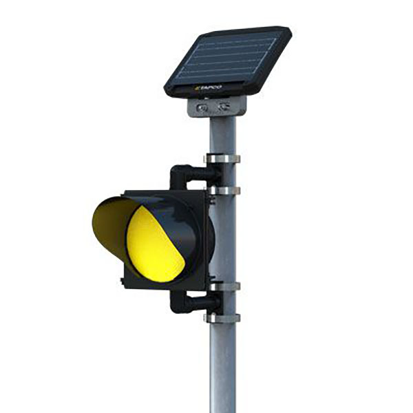 Solar Beacon Flashing Warning Light 13w (4)