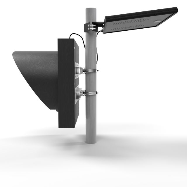Solar Beacon Light 15w (5)