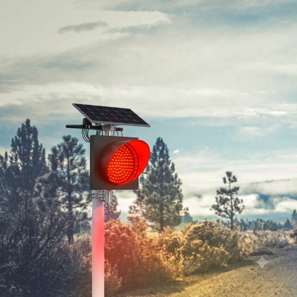 Solar Beacon Light 15w (9)