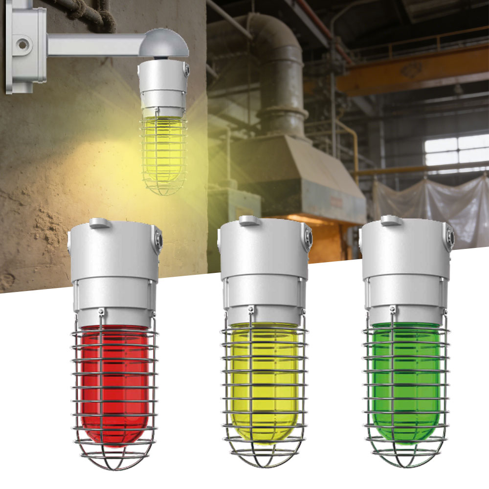10w Ip65 Explosion Proof Emergency Light Ac120 347v For Dust Workshop For Class I Division Ii (4)
