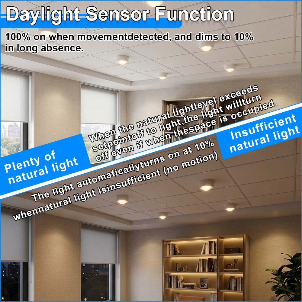 Bi Level Pir Sensor For High Light Ip65 0 10 Dimming For Hotel Hallway (7)