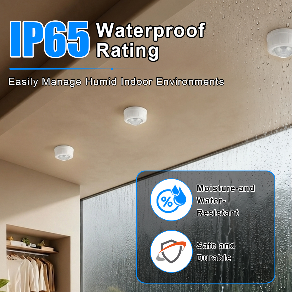Bi Level Pir Sensor For High Light Ip65 0 10 Dimming For Hotel Hallway (8)