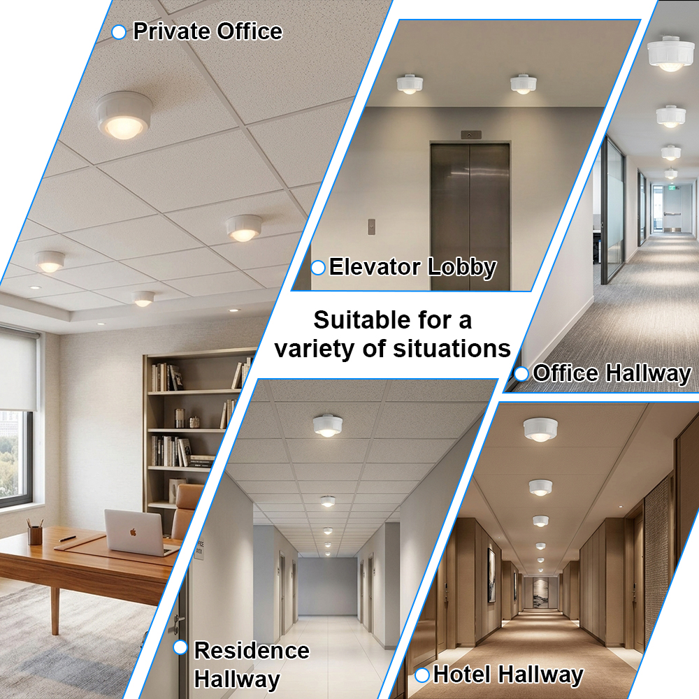 Bi Level Pir Sensor For High Light Ip65 0 10 Dimming For Hotel Hallway (9)