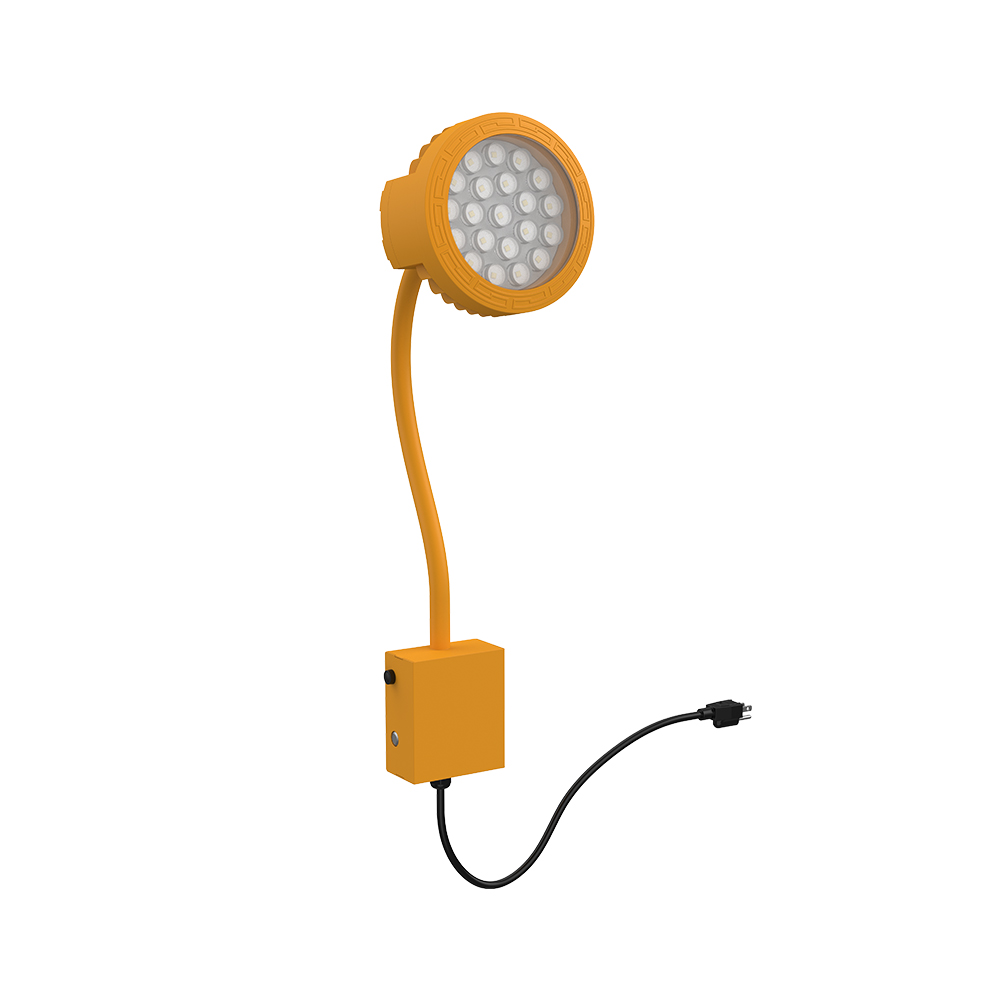 Gooseneck Dock Lights Led 20w 5000k 2600lm Ip65 100 277v For Container Lighting (8)