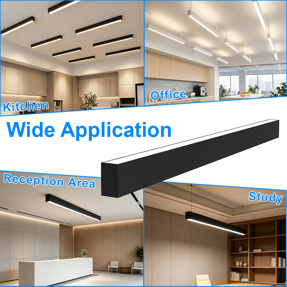 Led Linear High Bay Lights In White Color 8ft 40w60w80w 9200lm 120 277vac For Study (8)